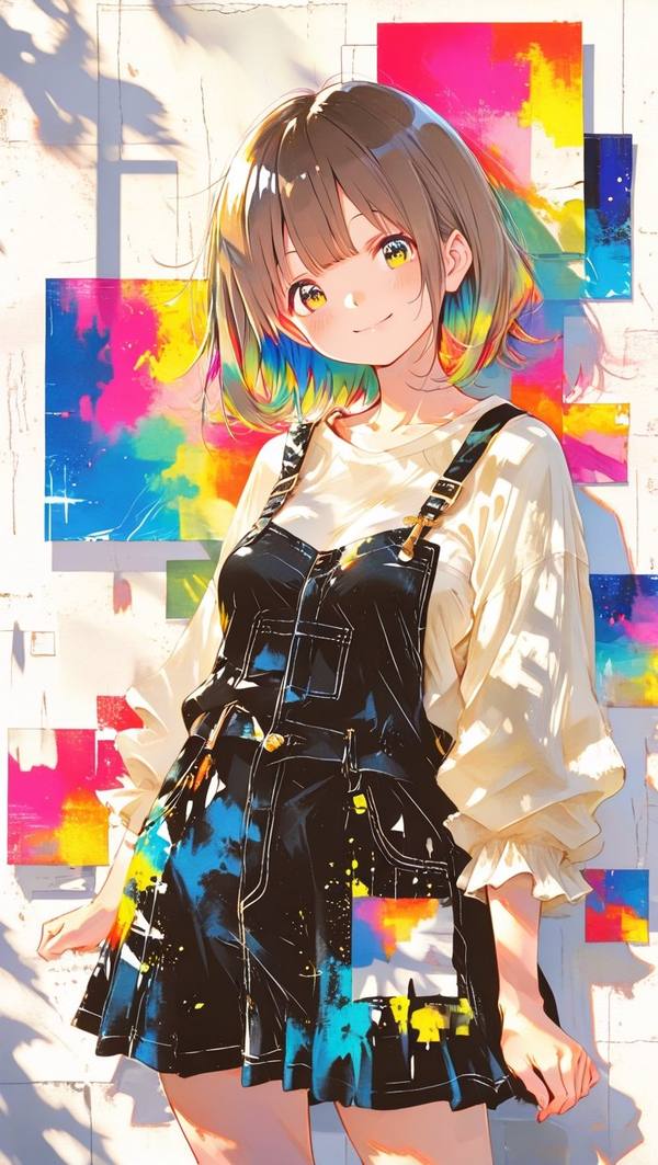 AI-generated image analyzed by PromptLens