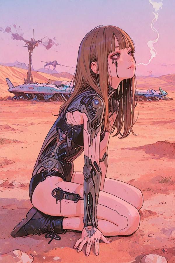 AI-generated image analyzed by PromptLens