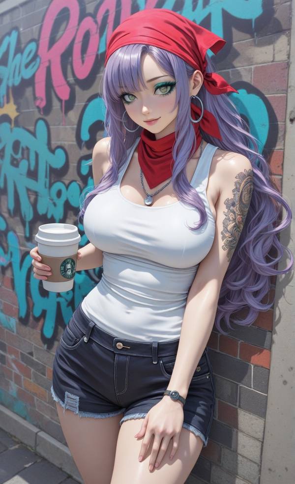 AI-generated image analyzed by PromptLens