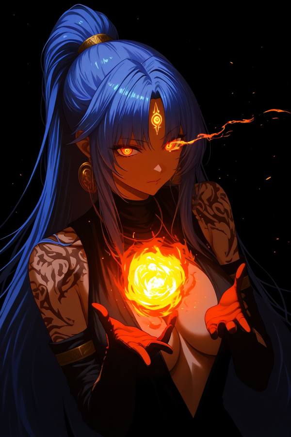 AI-generated image analyzed by PromptLens