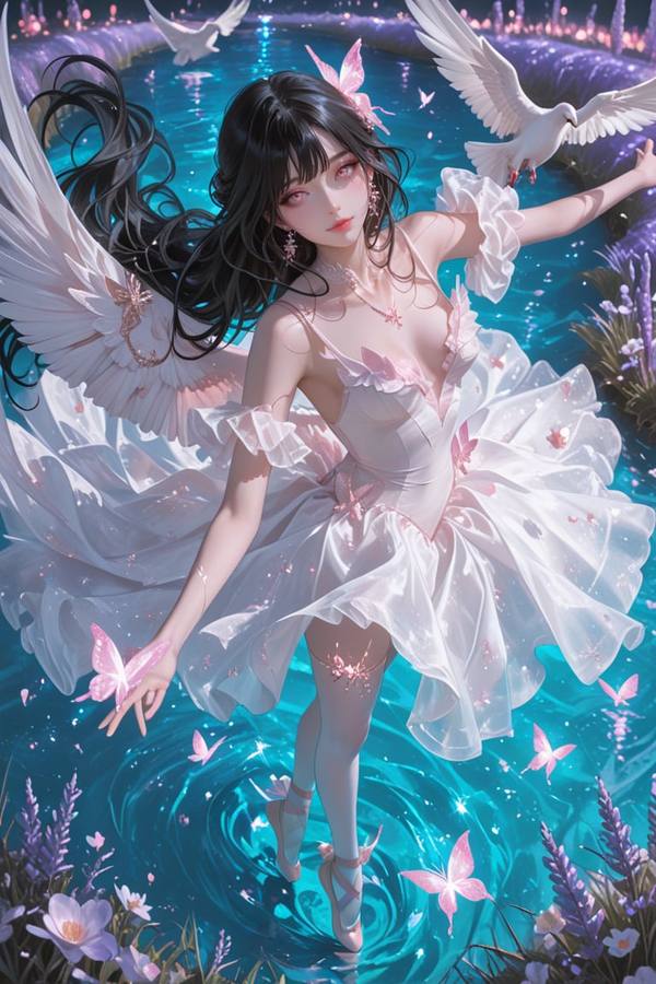 AI-generated image analyzed by PromptLens