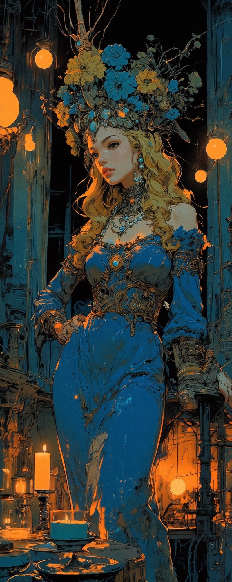 AI-generated image analyzed by PromptLens