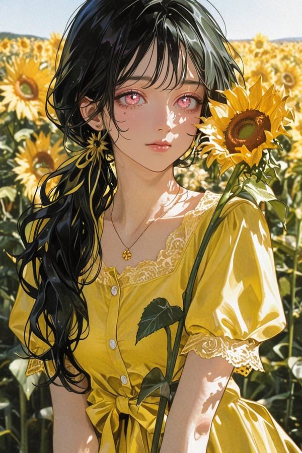 AI-generated image analyzed by PromptLens