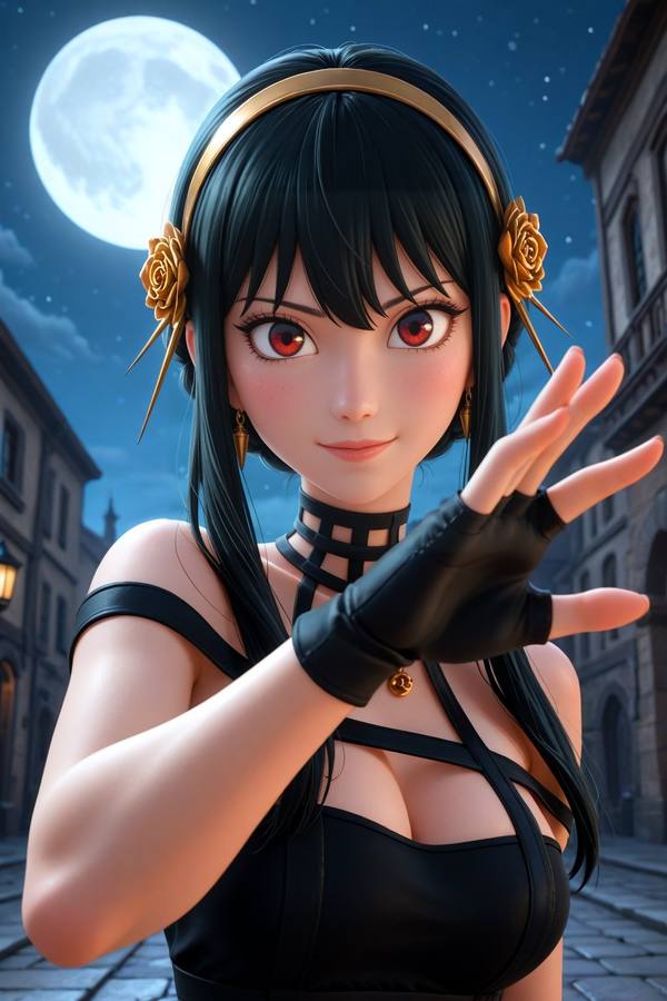 AI-generated image analyzed by PromptLens