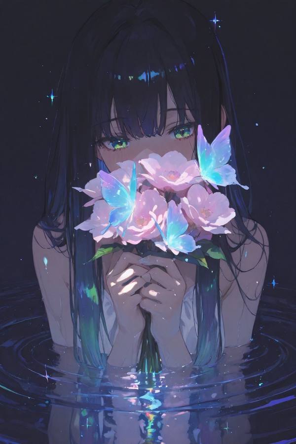 AI-generated image analyzed by PromptLens