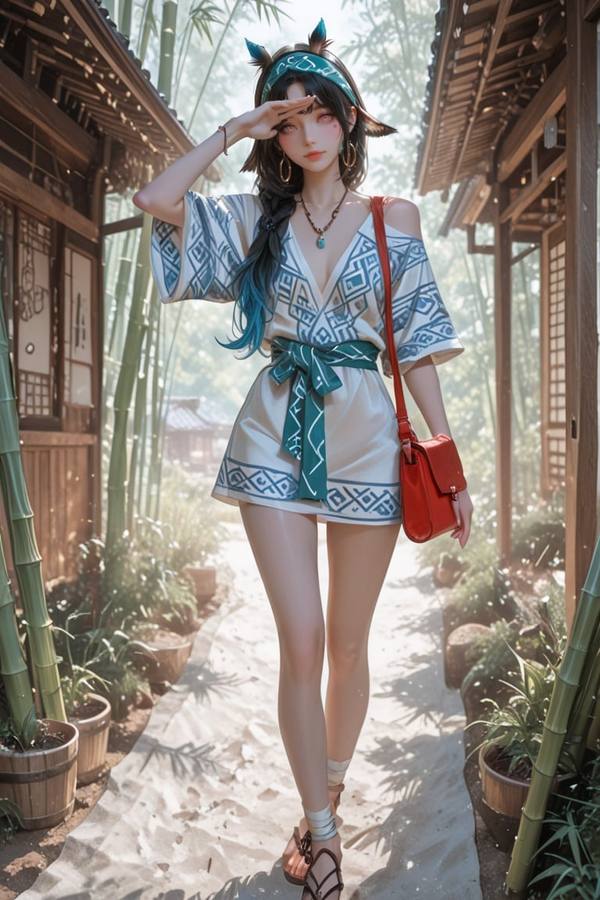 AI-generated image analyzed by PromptLens