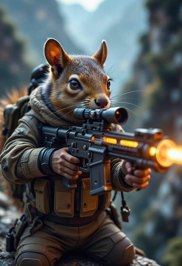 AI-generated image analyzed by PromptLens