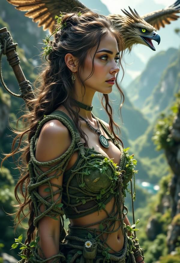 AI-generated image analyzed by PromptLens