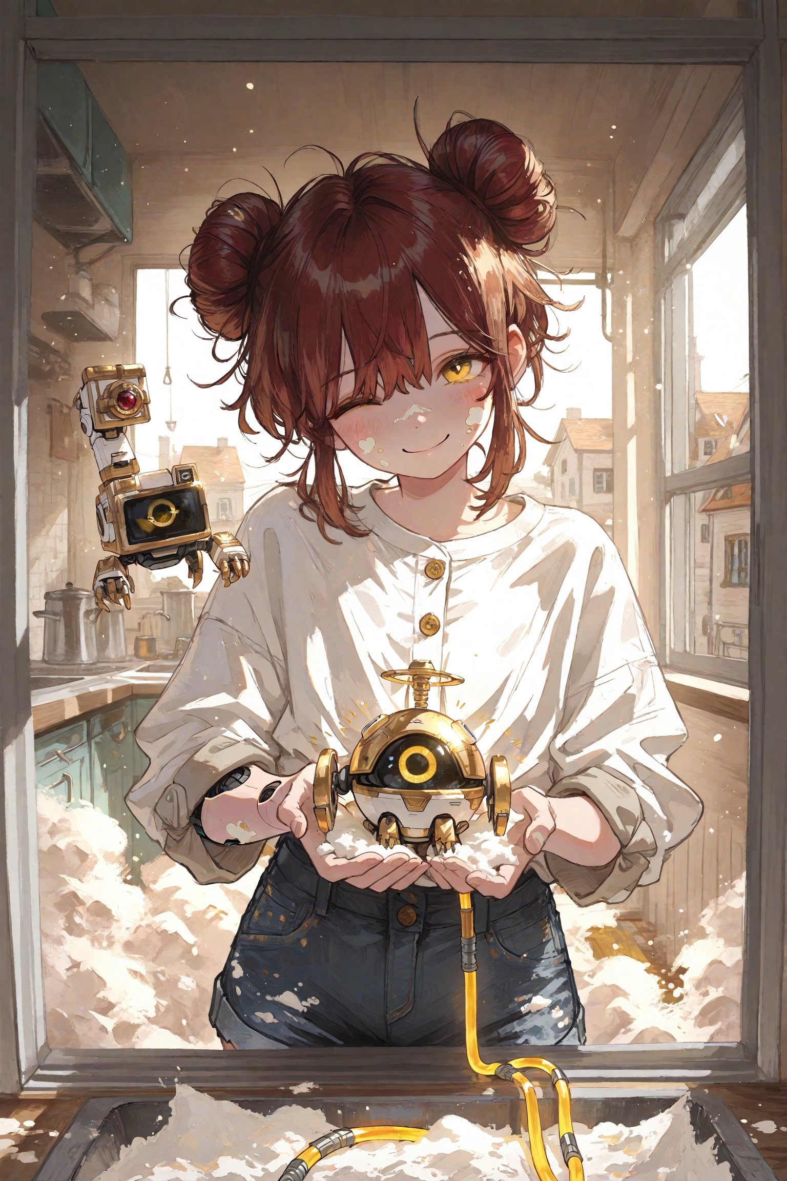 AI-generated image analyzed by PromptLens