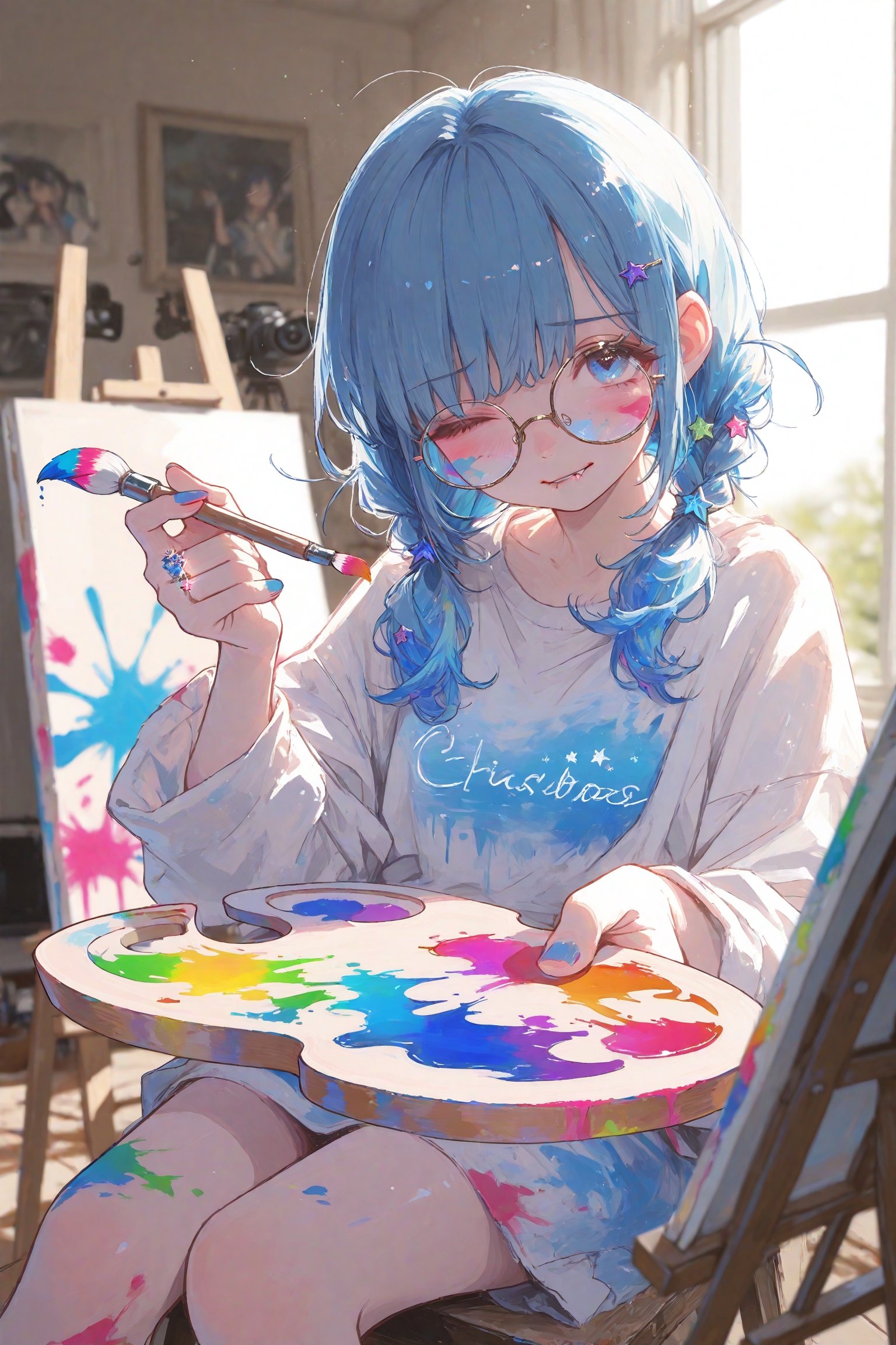 AI-generated image analyzed by PromptLens