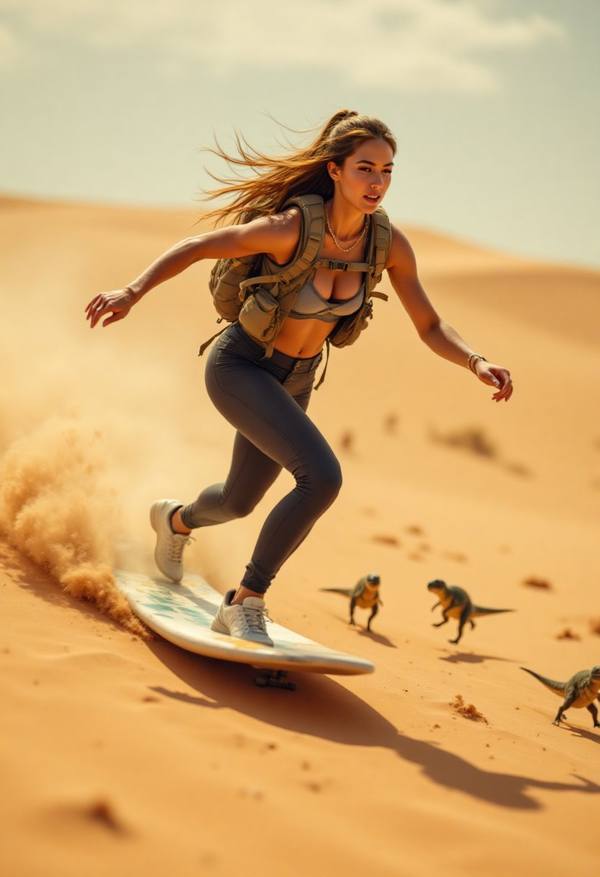 AI-generated image analyzed by PromptLens