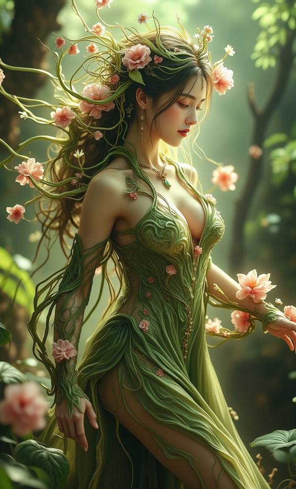 AI-generated image analyzed by PromptLens