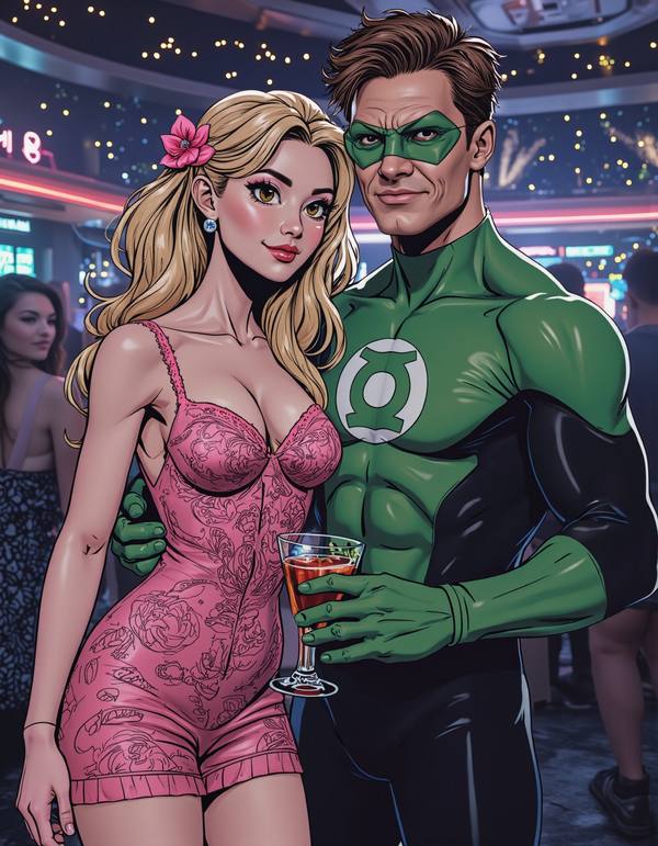 AI-generated image analyzed by PromptLens