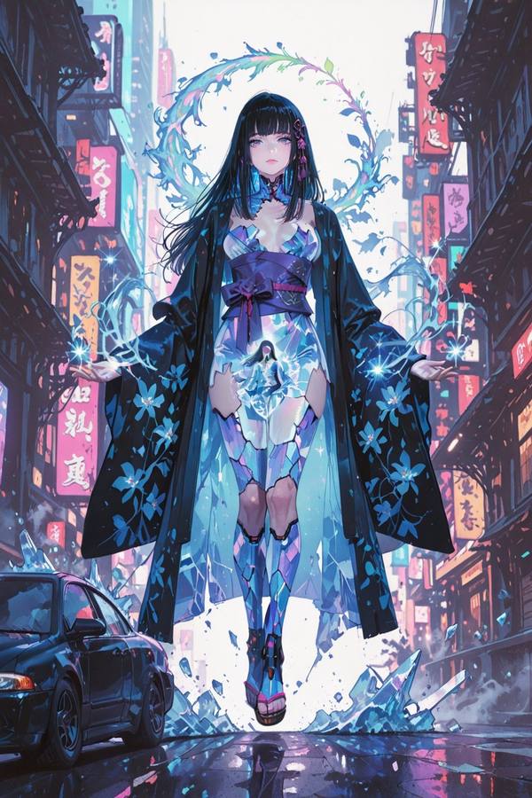 AI-generated image analyzed by PromptLens