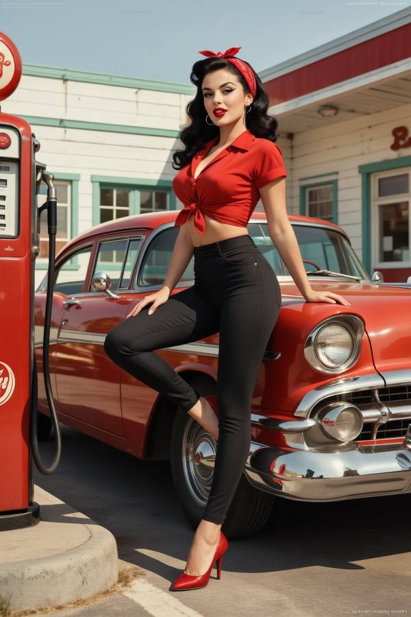 AI-generated image analyzed by PromptLens