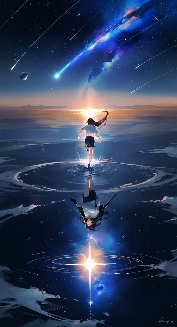 AI-generated image analyzed by PromptLens