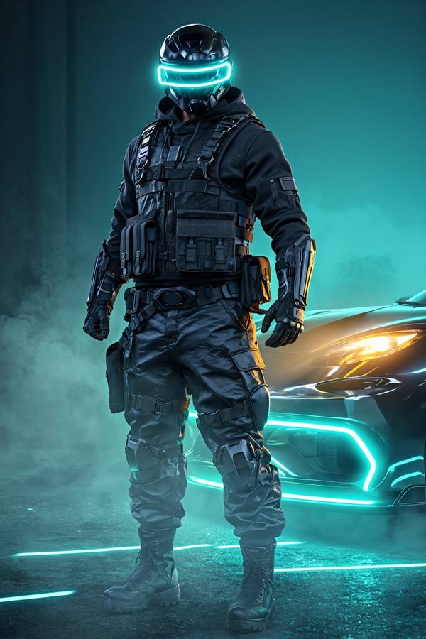 AI-generated image analyzed by PromptLens