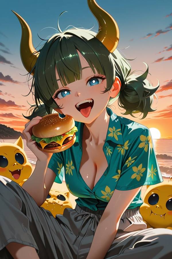 AI-generated image analyzed by PromptLens