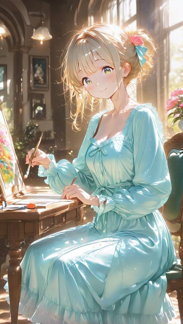 AI-generated image analyzed by PromptLens