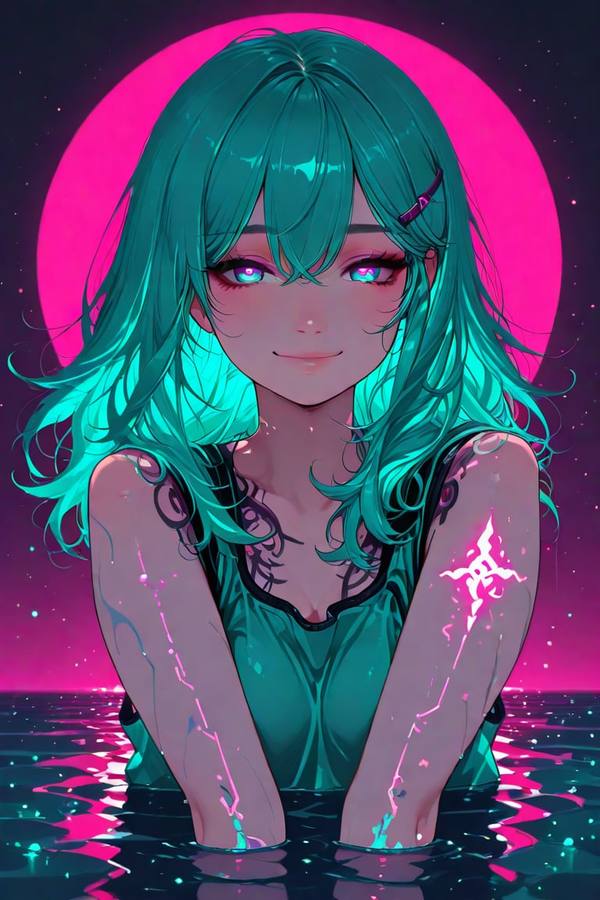 AI-generated image analyzed by PromptLens