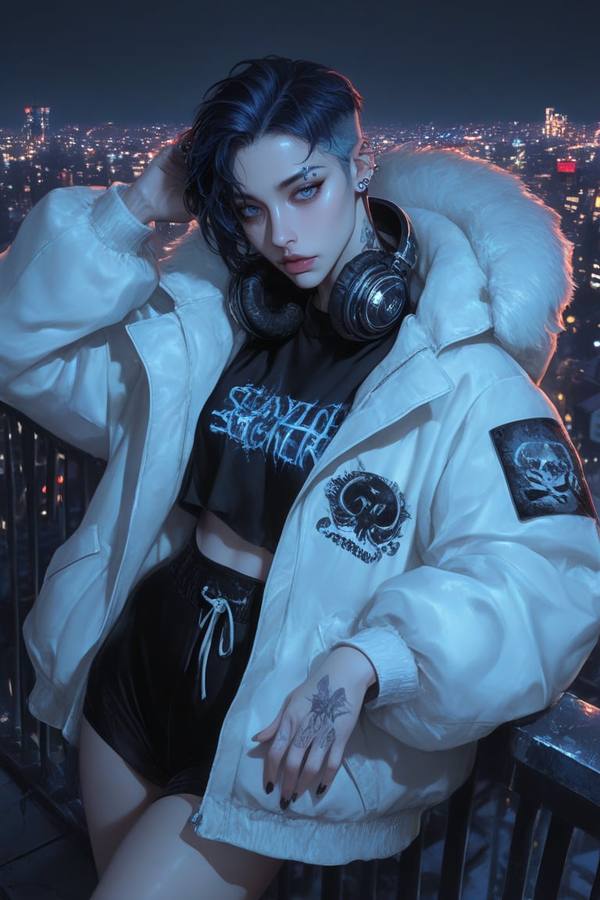 AI-generated image analyzed by PromptLens