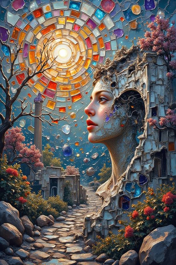 AI-generated image analyzed by PromptLens