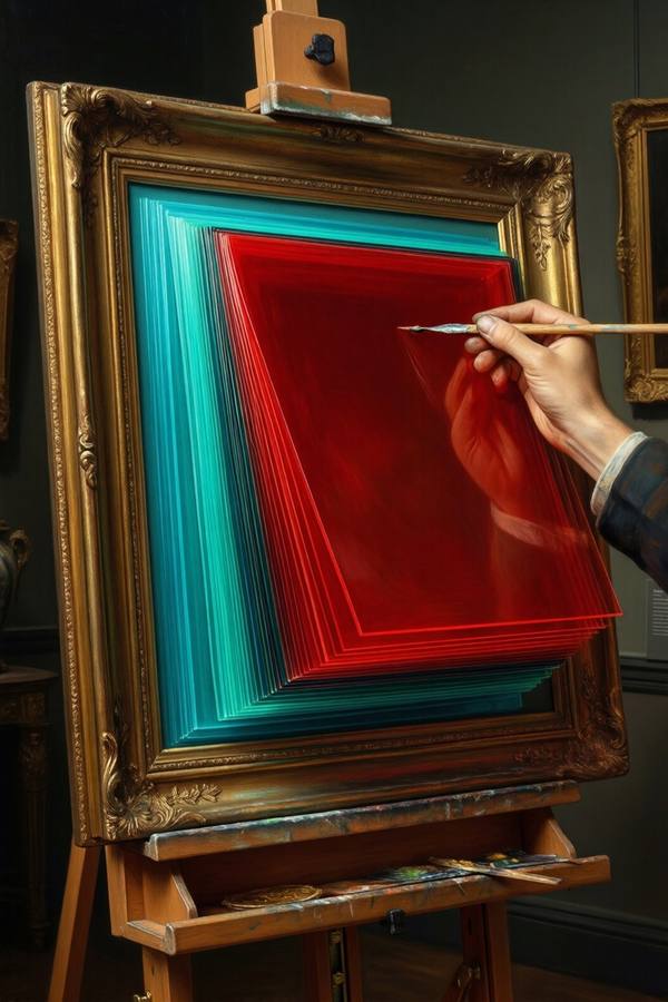 AI-generated image analyzed by PromptLens