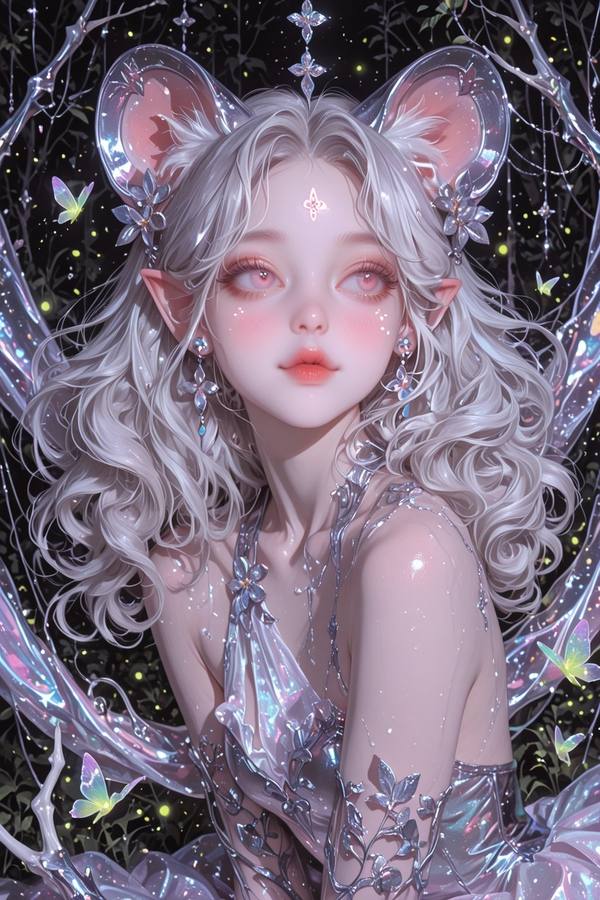 AI-generated image analyzed by PromptLens