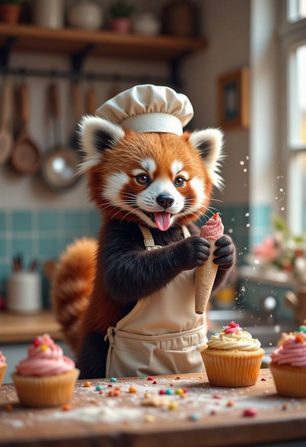 AI-generated image analyzed by PromptLens