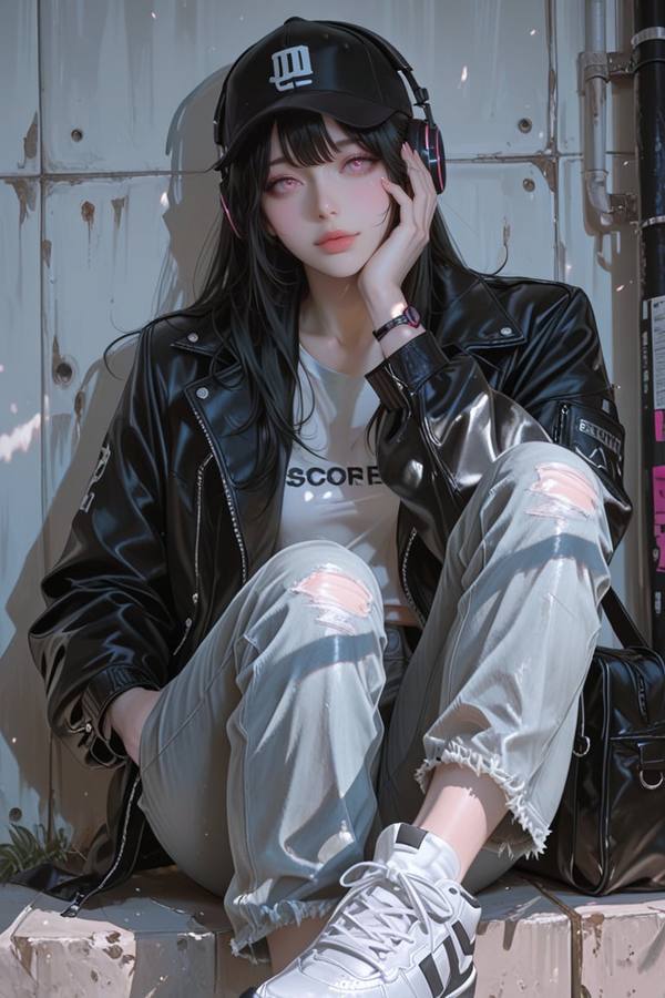 AI-generated image analyzed by PromptLens