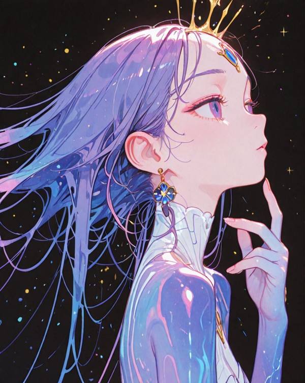 AI-generated image analyzed by PromptLens