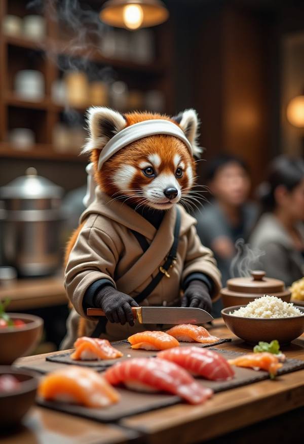 AI-generated image analyzed by PromptLens