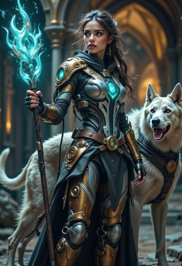 AI-generated image analyzed by PromptLens