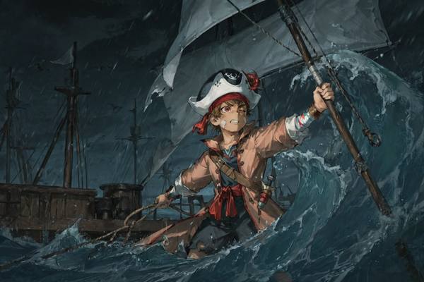 AI-generated image analyzed by PromptLens