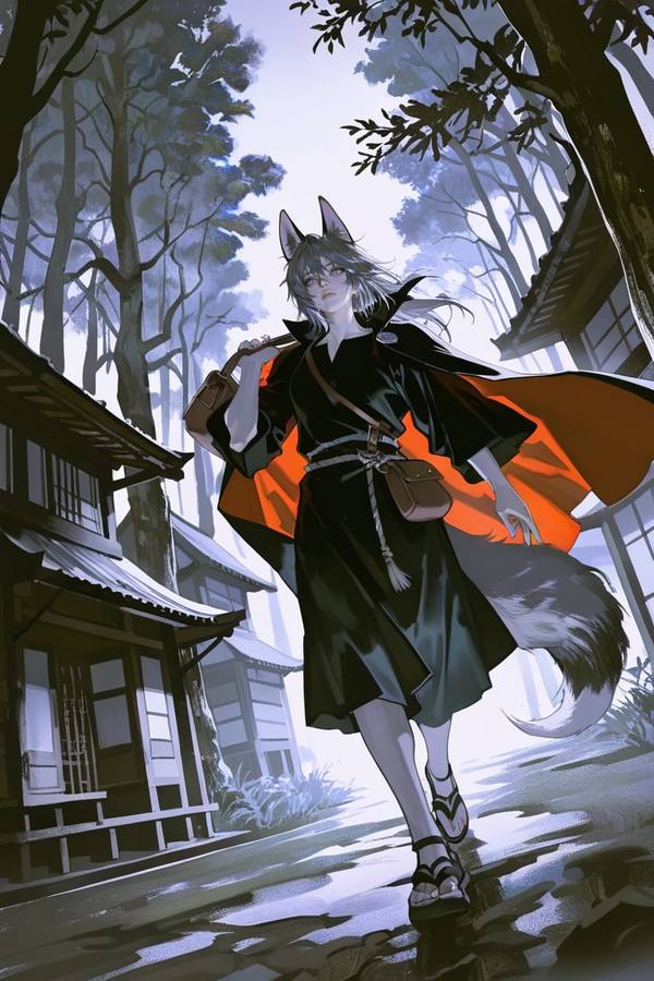 AI-generated image analyzed by PromptLens