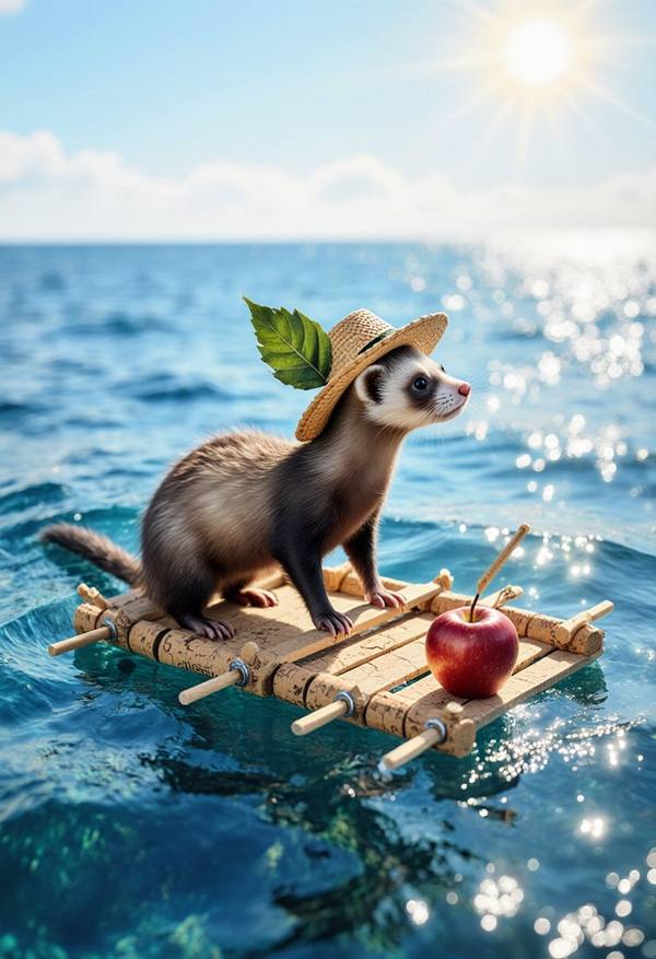 AI-generated image analyzed by PromptLens