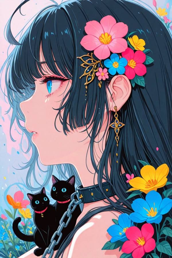 AI-generated image analyzed by PromptLens