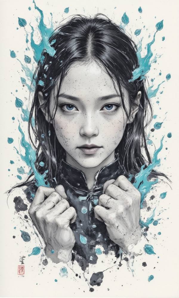 AI-generated image analyzed by PromptLens