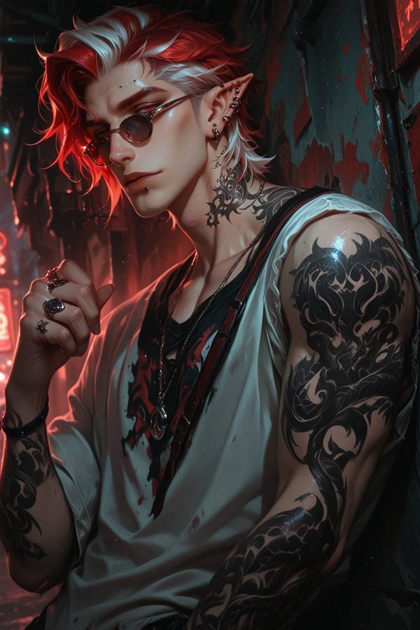 AI-generated image analyzed by PromptLens