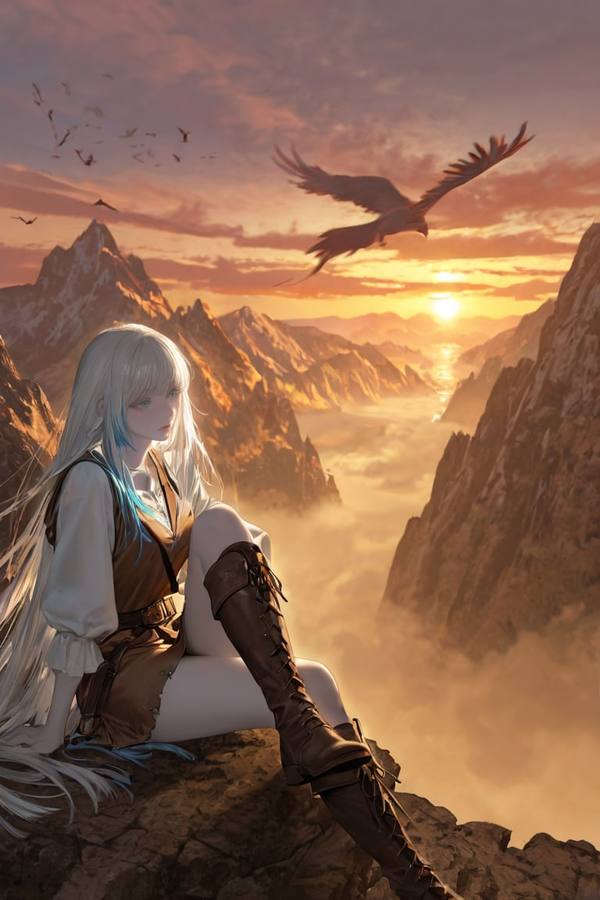 AI-generated image analyzed by PromptLens