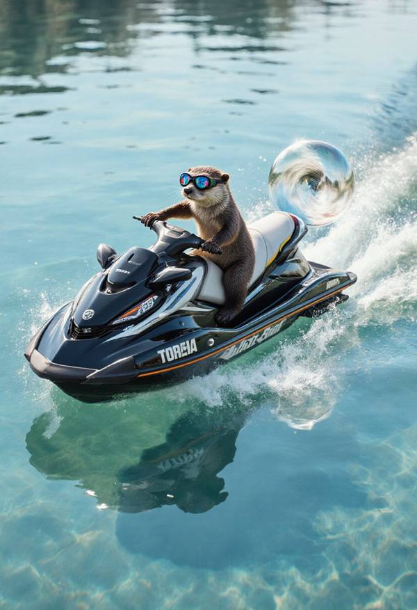 AI-generated image analyzed by PromptLens