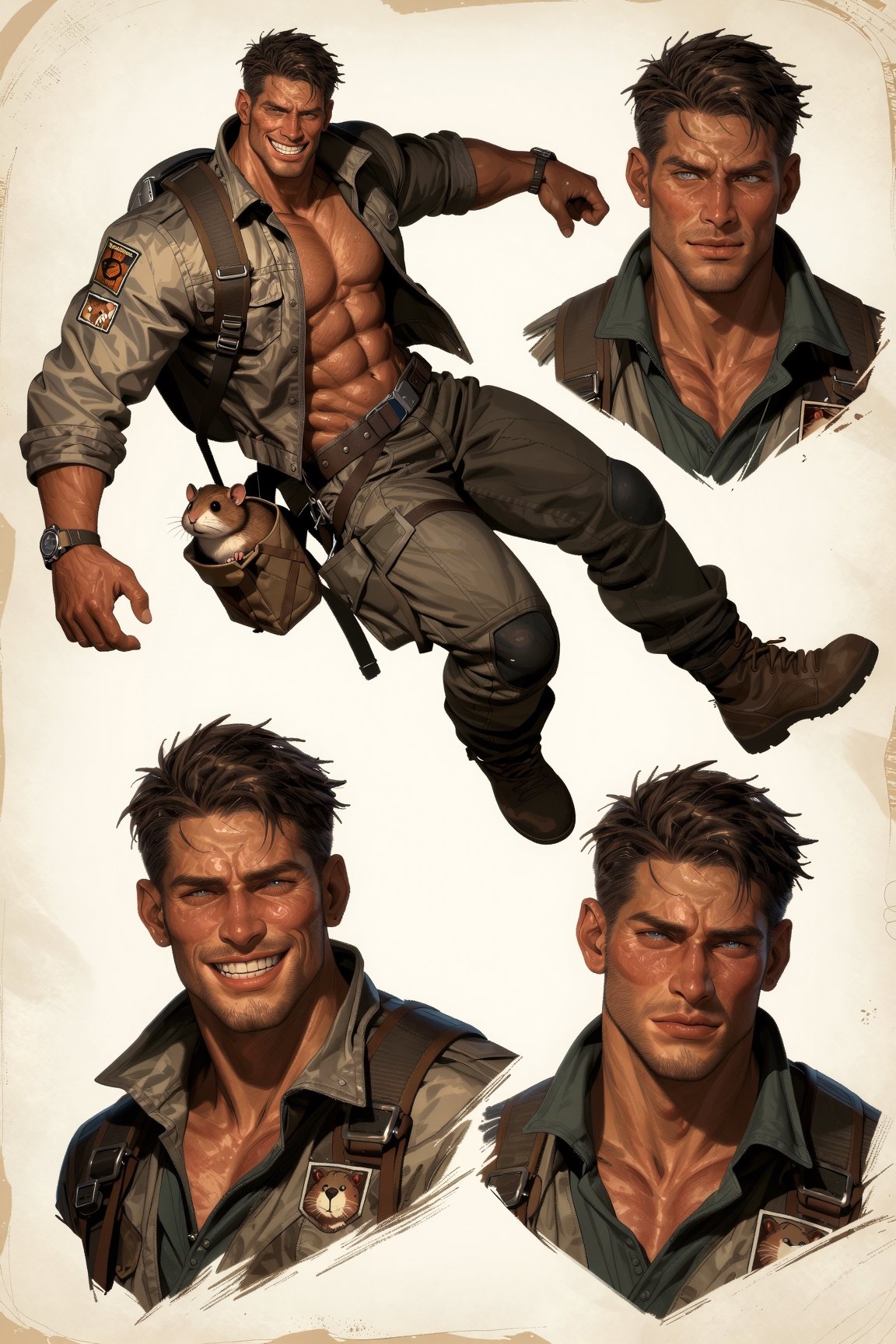 AI-generated image analyzed by PromptLens