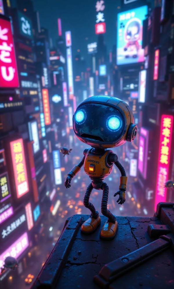 AI-generated image analyzed by PromptLens