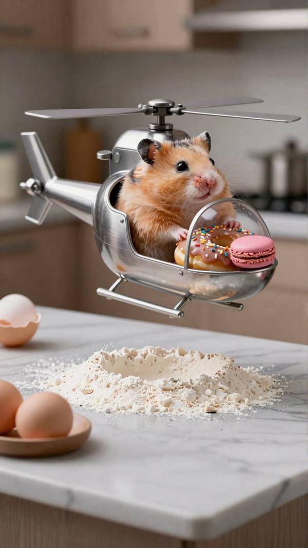 AI-generated image analyzed by PromptLens