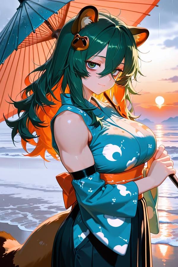 AI-generated image analyzed by PromptLens