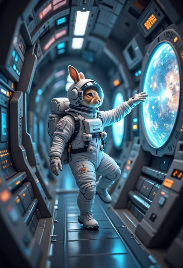 AI-generated image analyzed by PromptLens