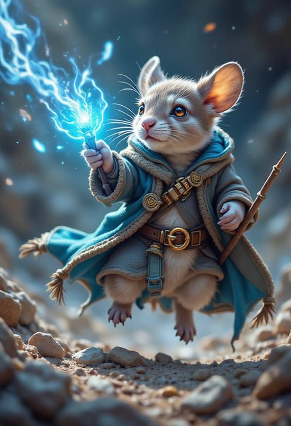 AI-generated image analyzed by PromptLens