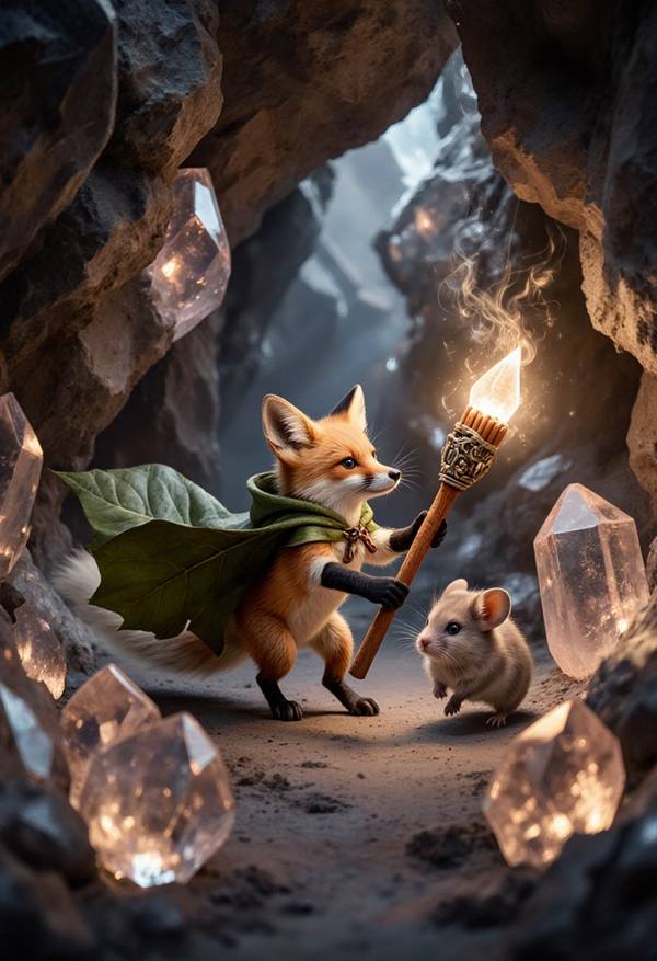 AI-generated image analyzed by PromptLens