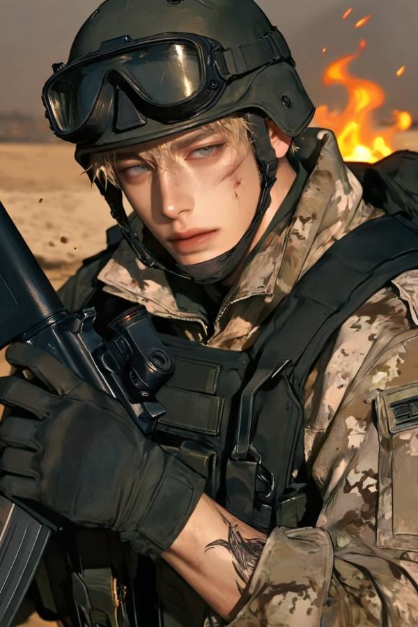 AI-generated image analyzed by PromptLens