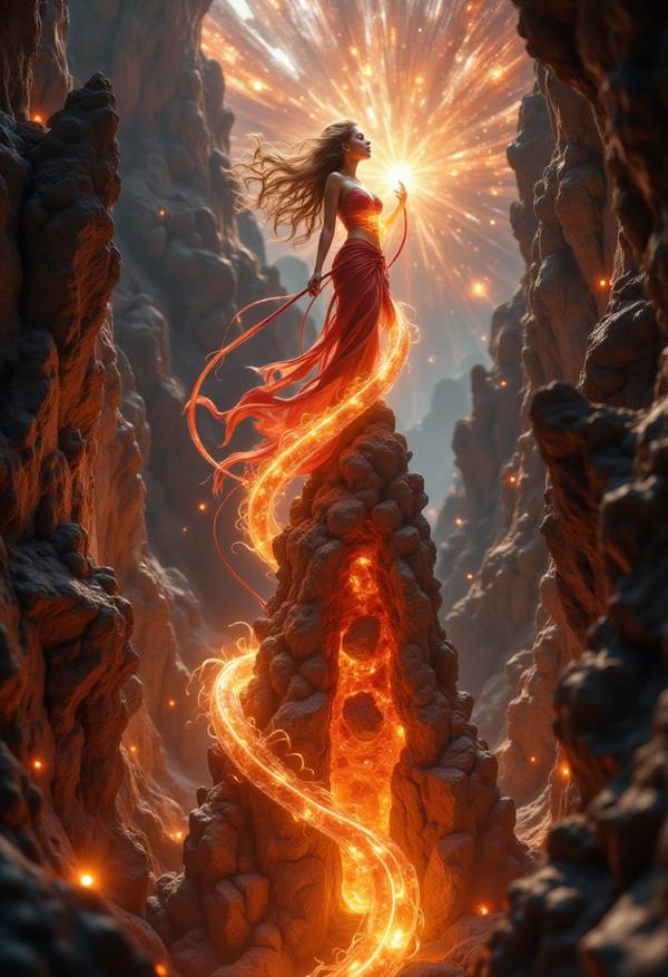 AI-generated image analyzed by PromptLens